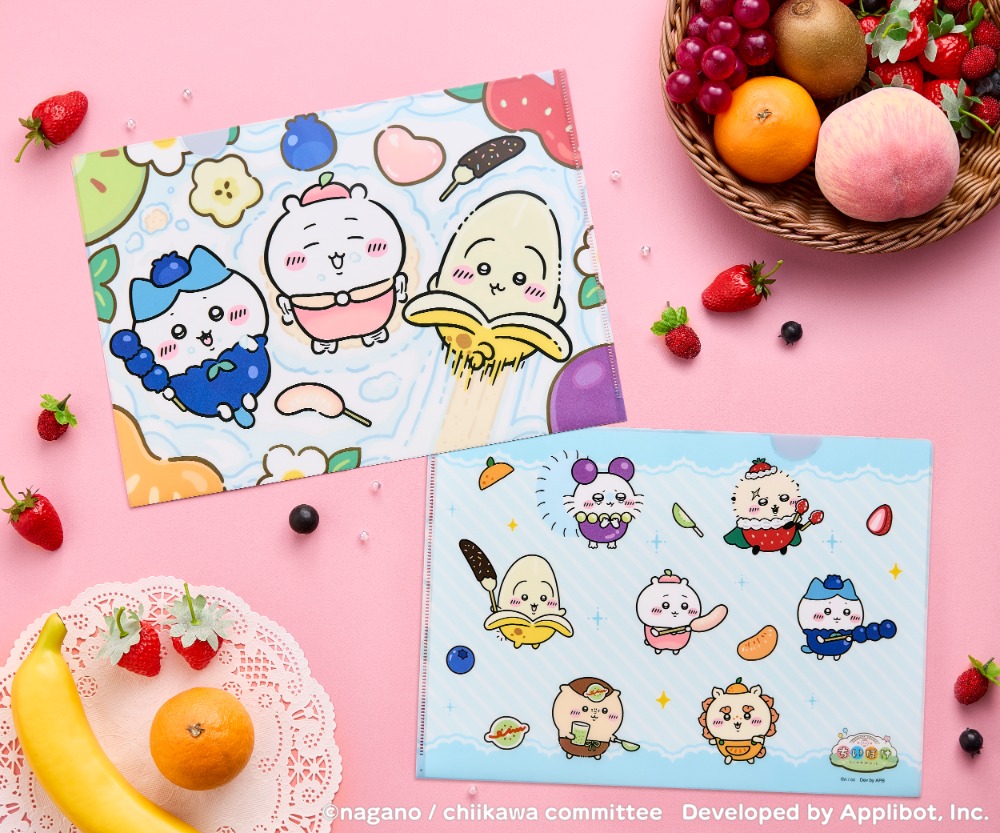 フルーツなクリアファイル