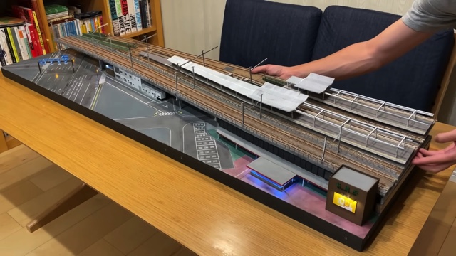 シティスケープスタジオが作った新橋駅のジオラマ