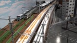 シティスケープスタジオが作った新橋駅のジオラマ