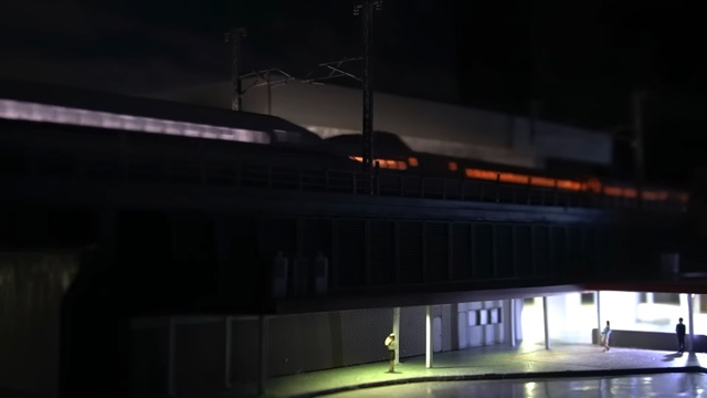 シティスケープスタジオが作った新橋駅のジオラマ