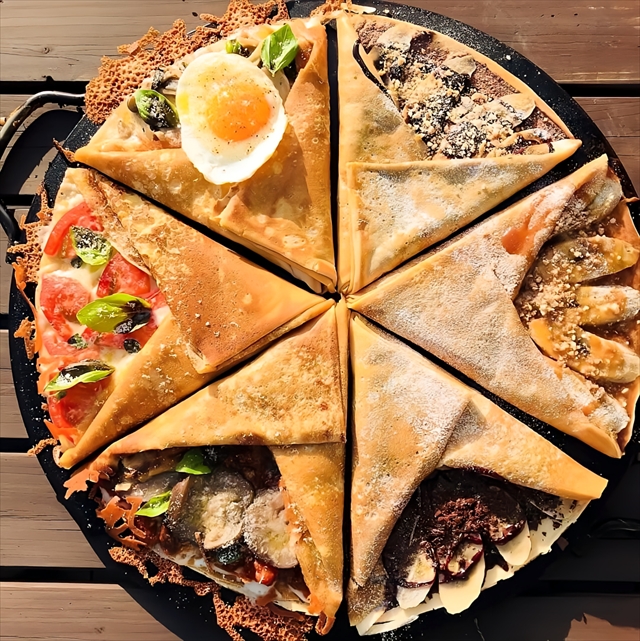 『FUJI & SUN '26』フェス飯　MANGOSTEEN × FULLMOON CREPE みっくす