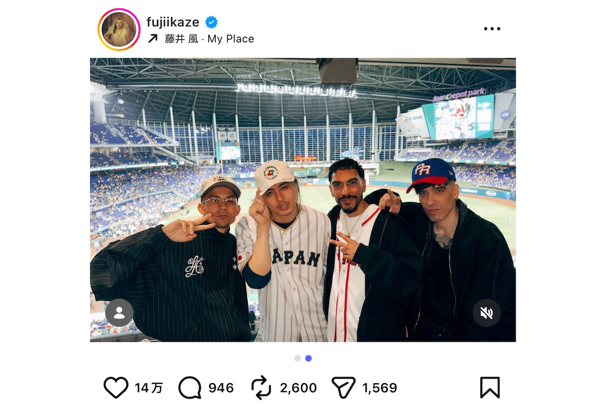 Fujii Kaze インスタグラム