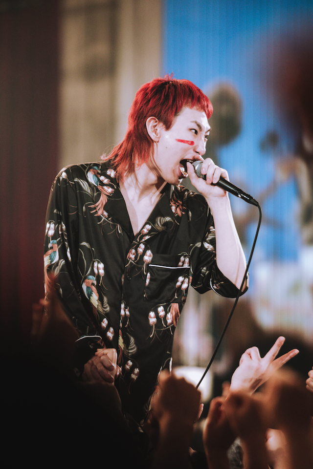 ハルカミライ ライブ写真 橋本学（Vo）