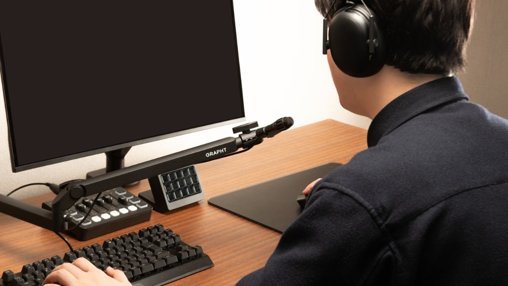 GRAPHTよりモニター・マイク新登場の画像
