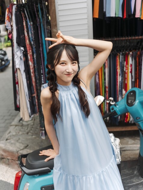 AKB48・長友彩海、1st写真集『予定外の瞳』