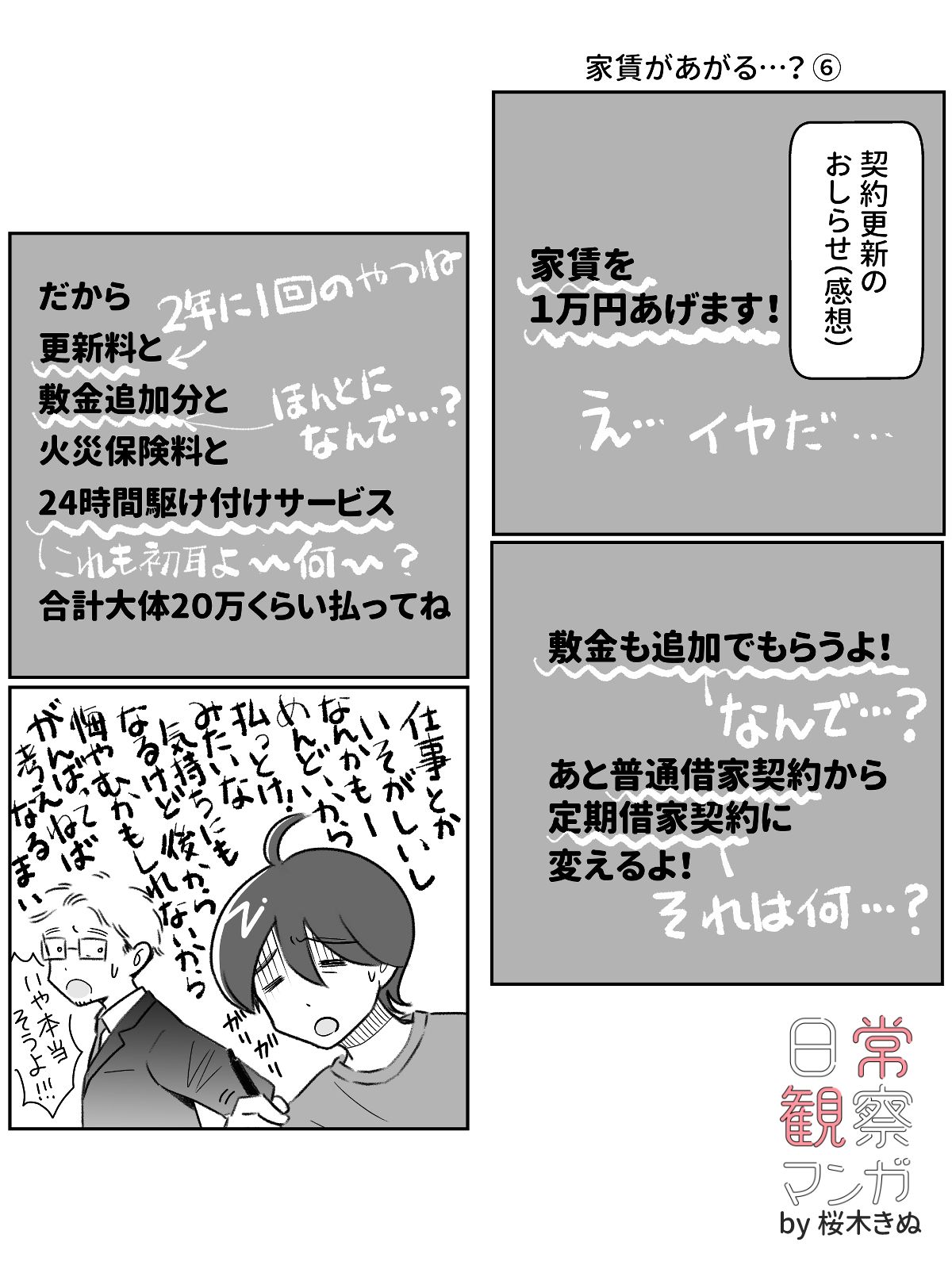 【漫画】家賃の値上げ、断ったらどうなる？の画像