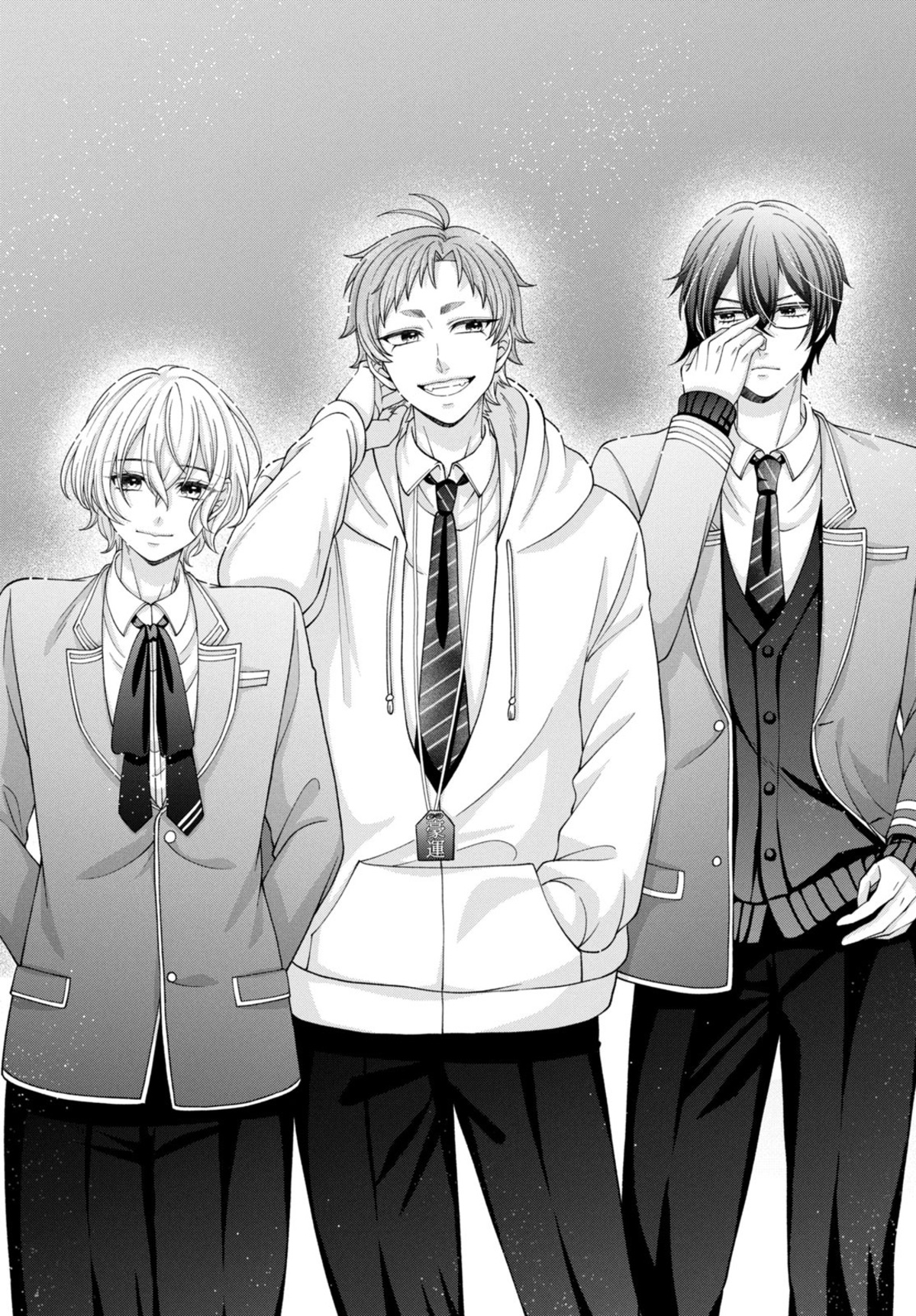 【漫画】乙女ゲーのイケメン5人が転生の画像