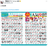 『葬送のフリーレン』人気投票の1位は誰？の画像