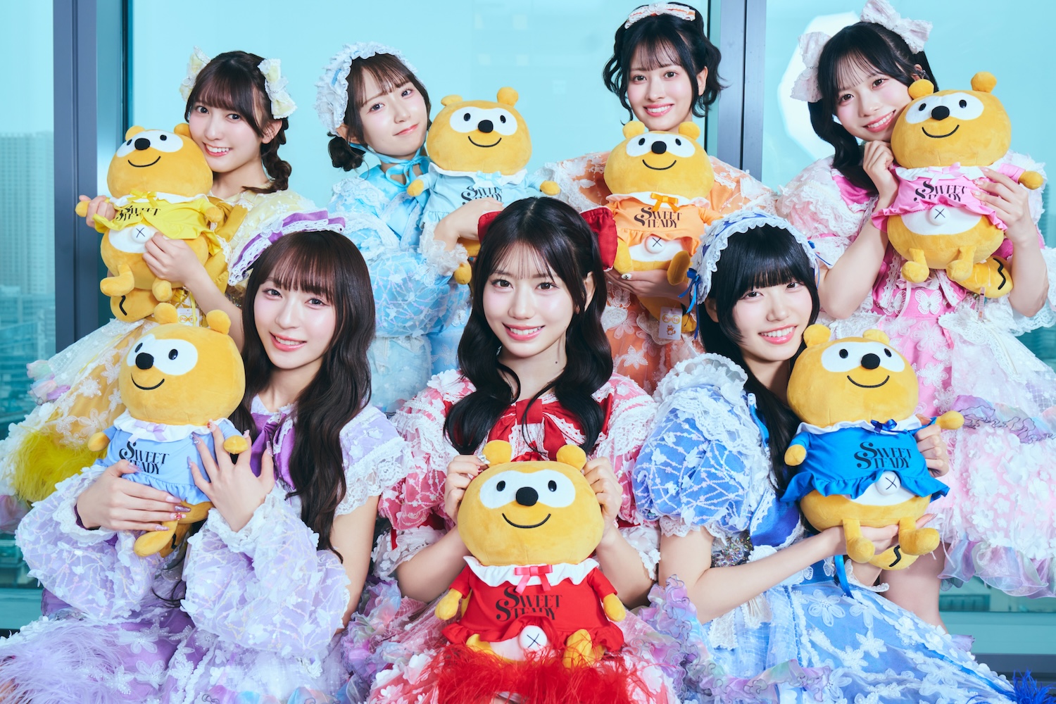 SWEET STEADYがFRUITS ZIPPERに受けた刺激