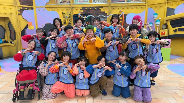 『天才てれびくんgrow』スタジオ振り付け集合