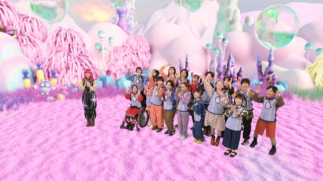 『天才てれびくんgrow』CGセットで全員集合