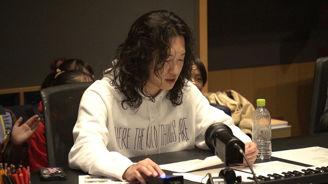 『天才てれびくんgrow』「リンガ・フランカ」レコーディング風景