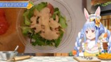 兎田ぺこら、サイゼリヤ人気メニュー再現の画像