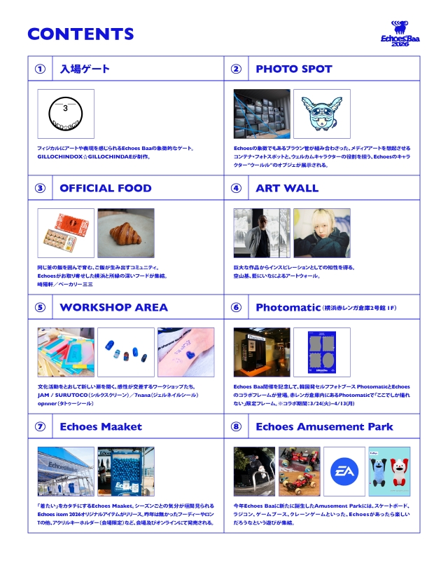 『Echoes Amusement Park』展開内容