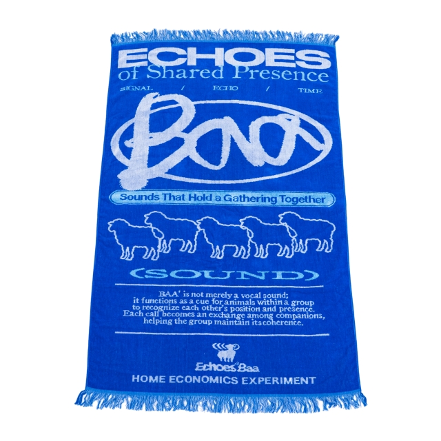 SHEEPS TOWEL BLANKET (HOME ECONOMICS EXPERIMENT Edition)