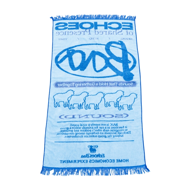 SHEEPS TOWEL BLANKET (HOME ECONOMICS EXPERIMENT Edition)