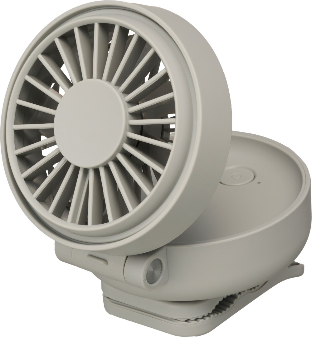 『コンパクトターボファン ミニクリ』 グレー