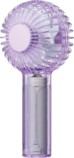 『ツインブレード クリアハンディファン+（プラス）』パープル