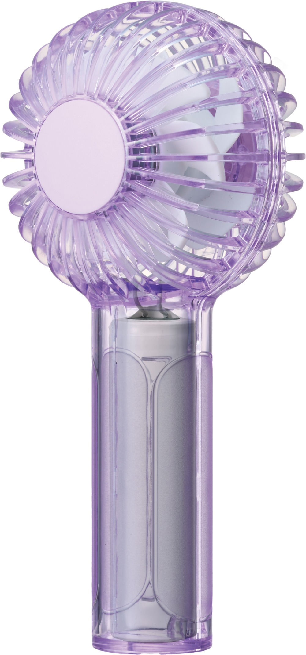 『ツインブレード クリアハンディファン+(プラス)』パープル