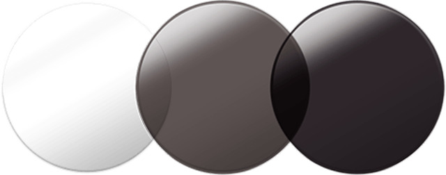 Zoff ブルーライトカット機能付き調光レンズ グレー