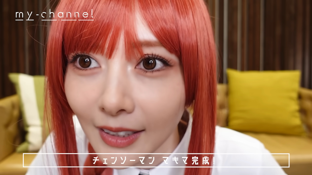 白石麻衣　YouTubeチャンネルより