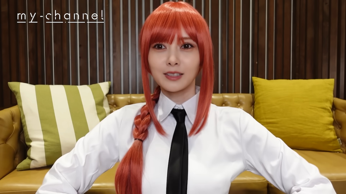 白石麻衣　YouTubeチャンネルより