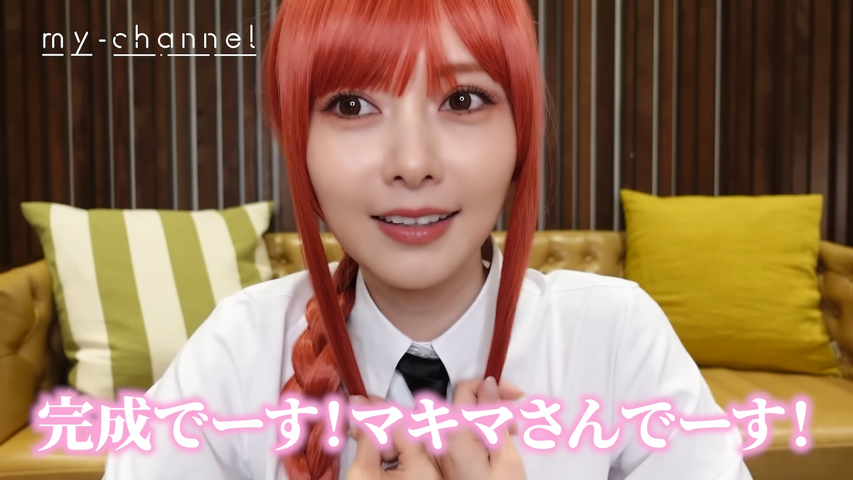 白石麻衣　YouTubeチャンネルより