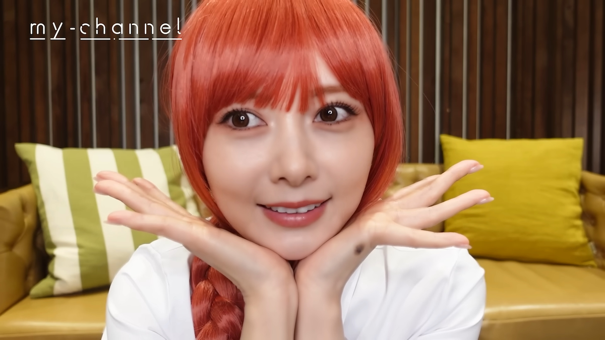 白石麻衣　YouTubeチャンネルより