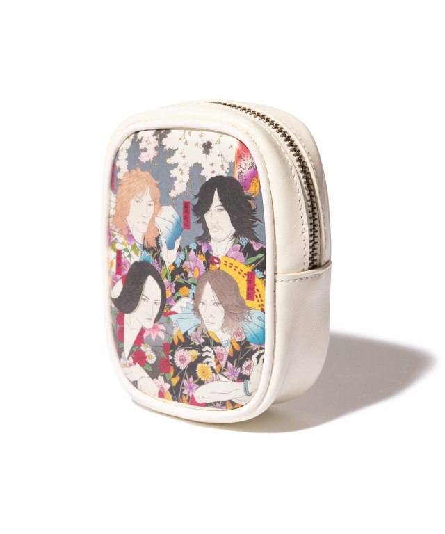 THE YELLOW MONKEY Ukiyoe Leather Pouch