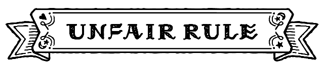 UNFAIR RULE ロゴ