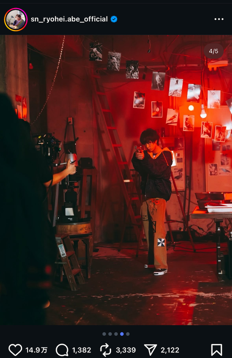 阿部亮平 公式Instagram