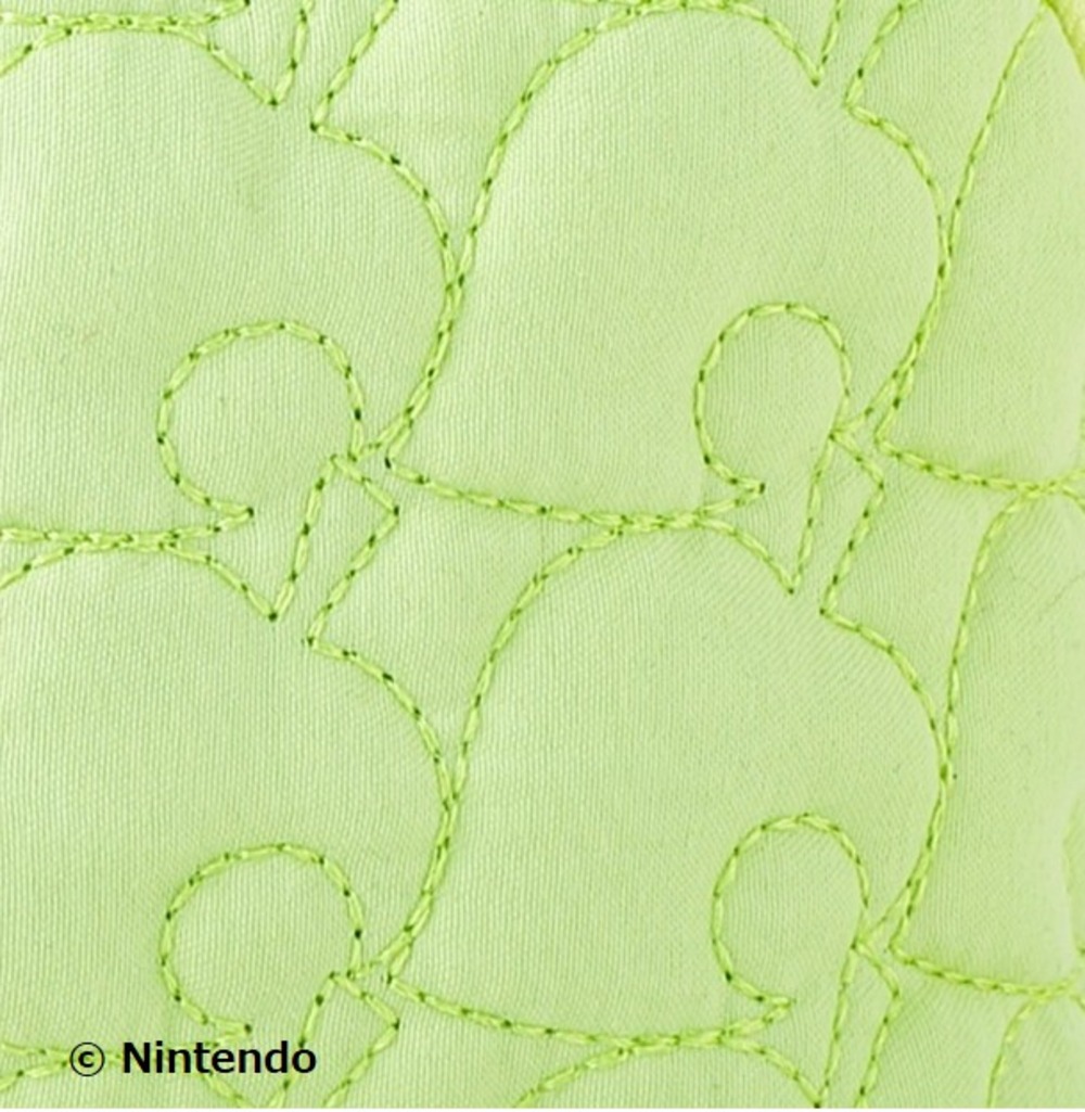 葉っぱ柄キルティング