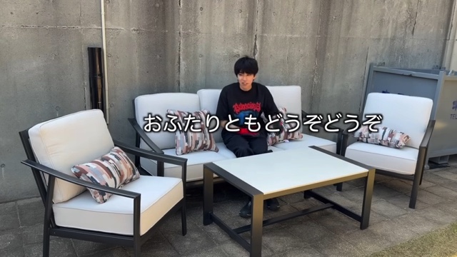 ヴィラ風にリフォームしたはじめしゃちょーの自宅の庭