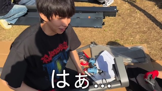 ヴィラ風にリフォームしたはじめしゃちょーの自宅の庭