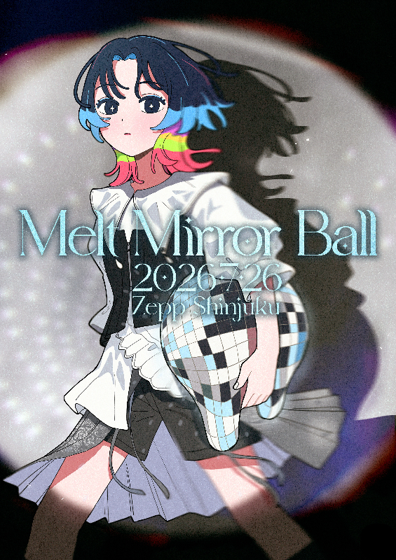 『礼衣 LIVE2026 "Melt Mirror Ball"』キービジュアル
