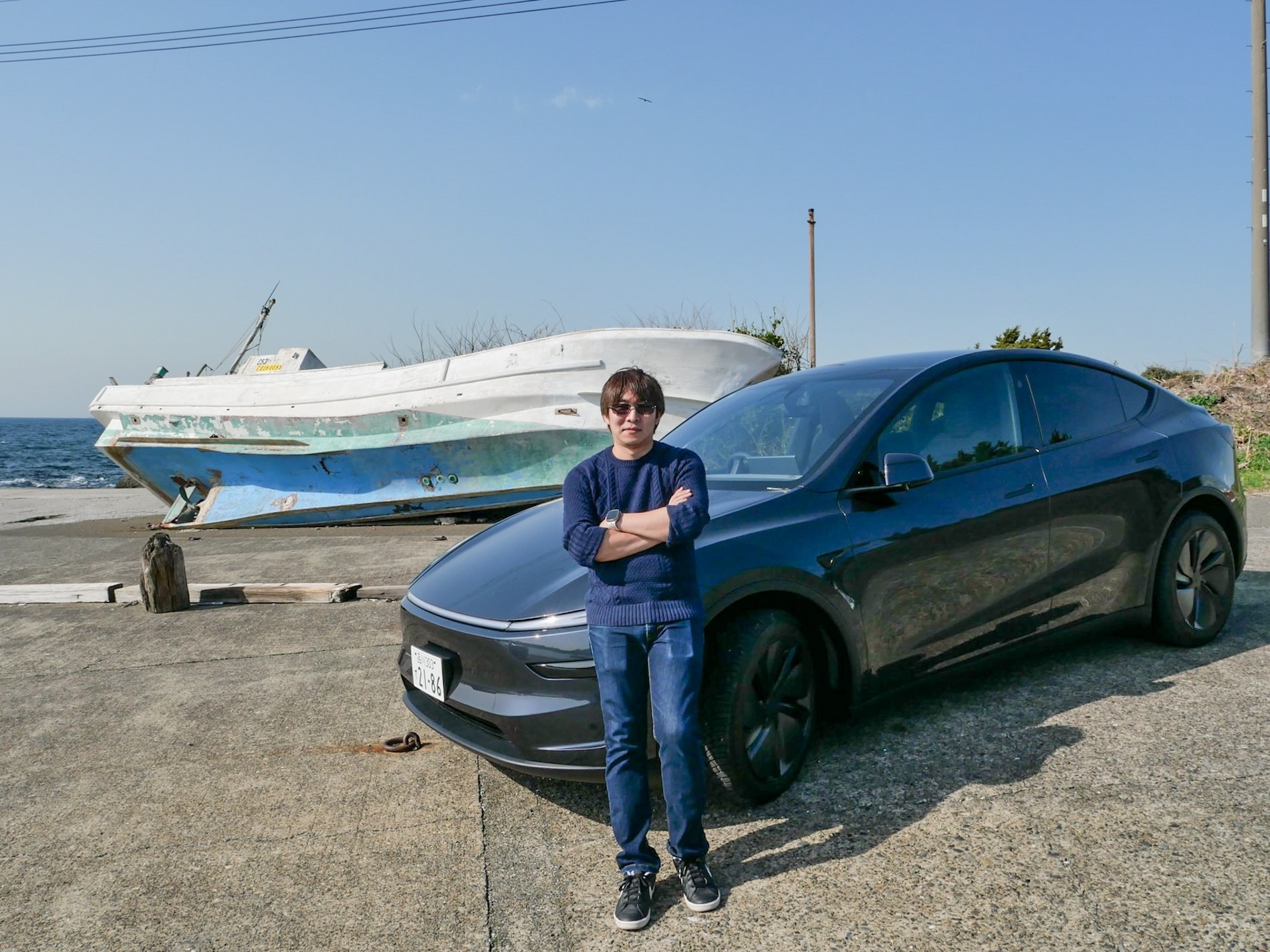 『Model Y』と撮影