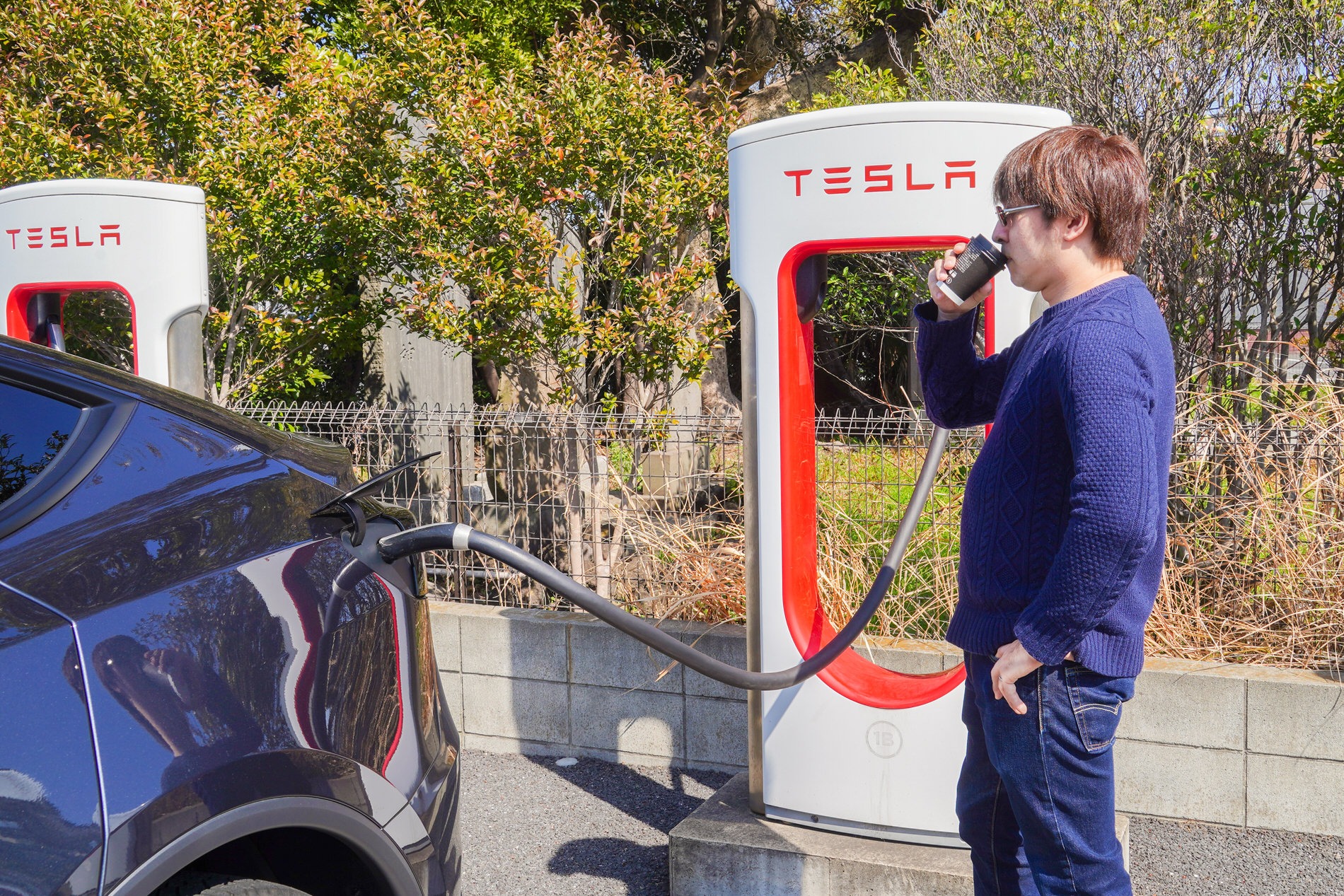 スーパーチャージャーで充電