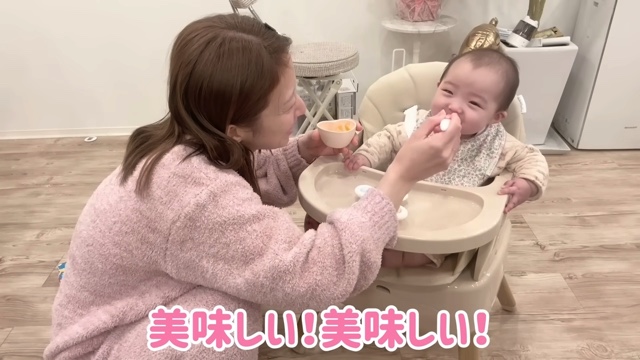 辻が夢空ちゃんに作った離乳食