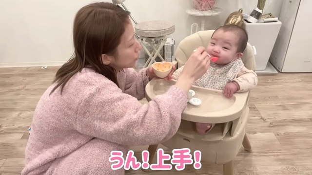 辻が夢空ちゃんに作った離乳食