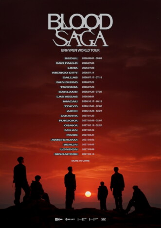  ENHYPEN、4回目のワールドツアー開催