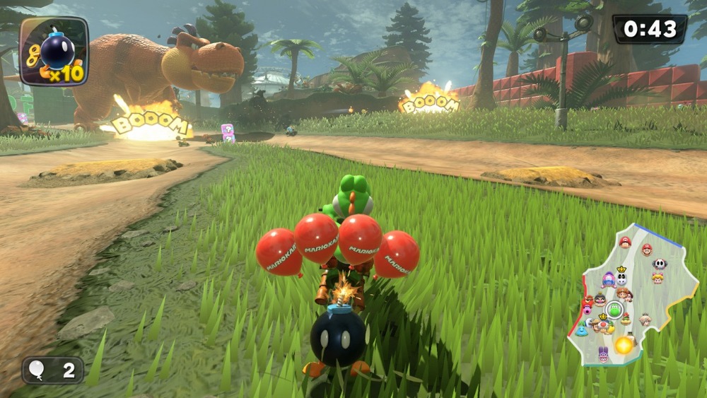 「ドッカン！ボムへい」スクリーンショット