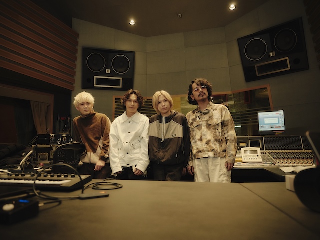 Omoinotake＆小笹大輔 （Official髭男dism）集合写真