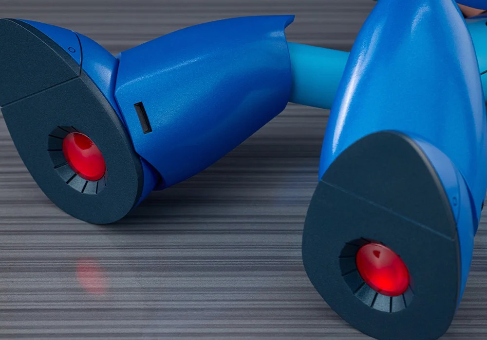 ロックマン　フィギュア　足元