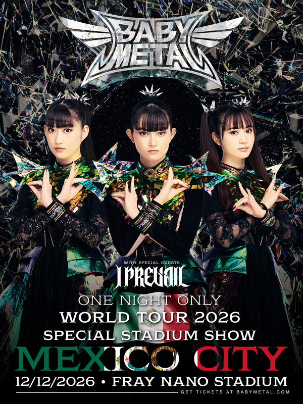 BABYMETAL MEXICO CITY ツアー画像