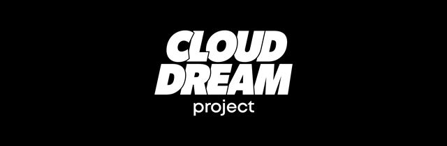 『CLOUD DREAM project by G&LDH』ロゴ画像（黒）