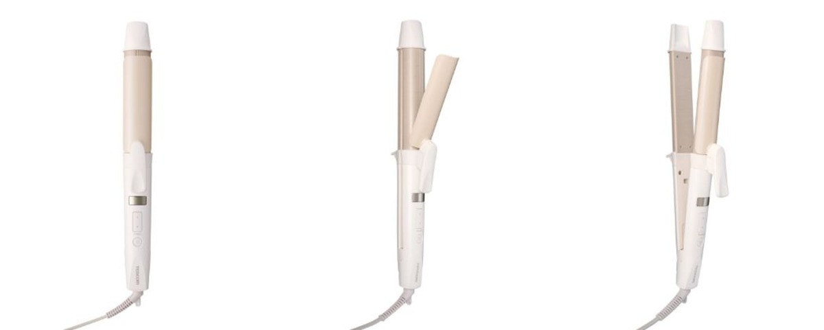 シルクコーティング搭載2WAYヘアアイロン