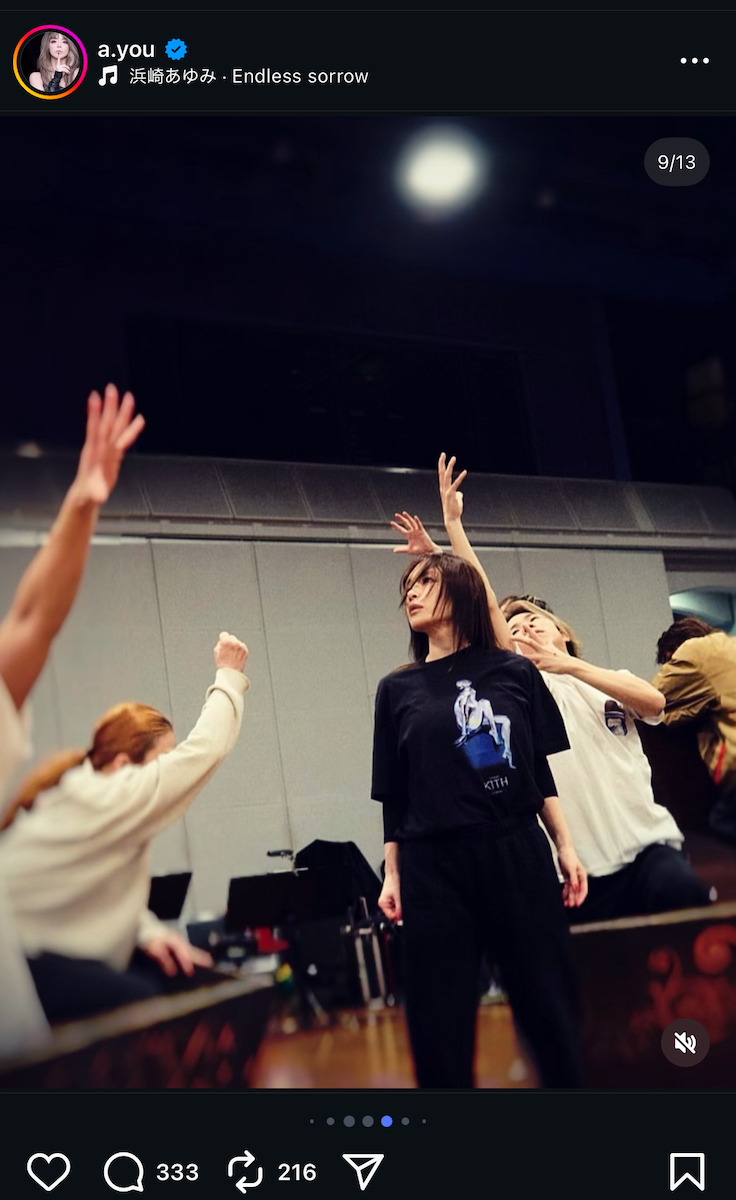 浜崎あゆみ 公式Instagram