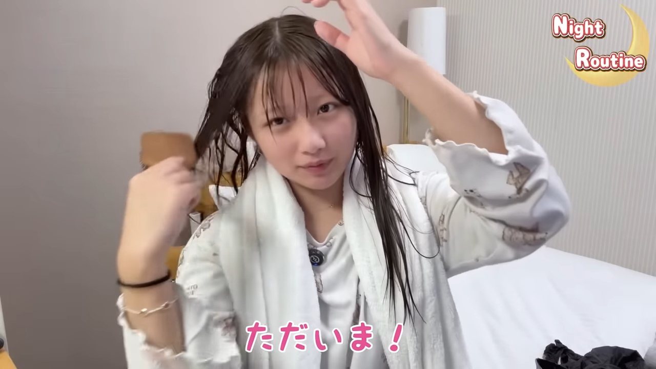 希空、ホテルでのナイトルーティンを公開の画像