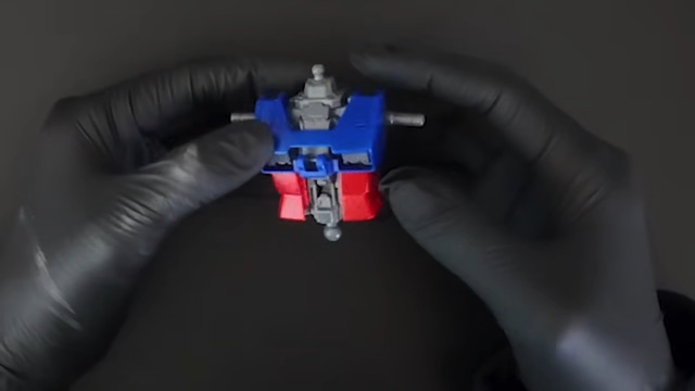 しおんが作った『MG 1/100 パーフェクトガンダム』