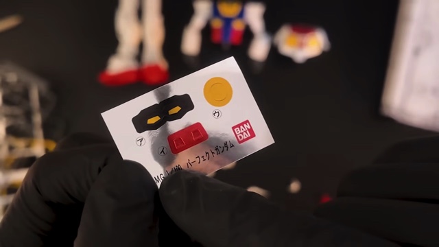 しおんが作った『MG 1/100 パーフェクトガンダム』